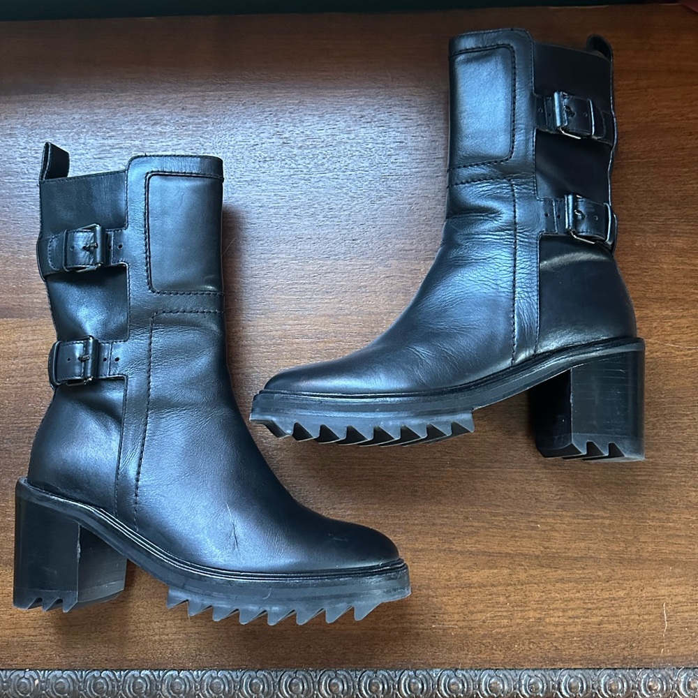 Tamara Mellon Perfecto 85 Moto Boots
